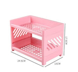 Multipurpose 2 layer plastic Rack