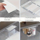 Wall-mounted Self-adhesive Cosmetic Organizer (2 Pcs)