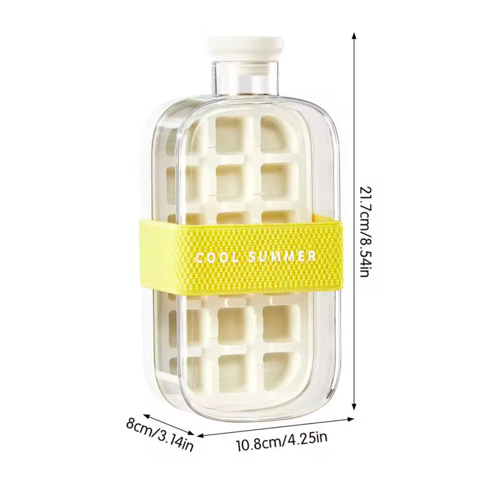 2 In 1 Ice Cube Bottle 500ml