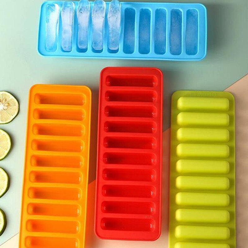 10 Grids Silicone Ice Cue Tray