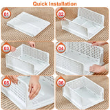 Foldable Storage Bin Stackable Drawer