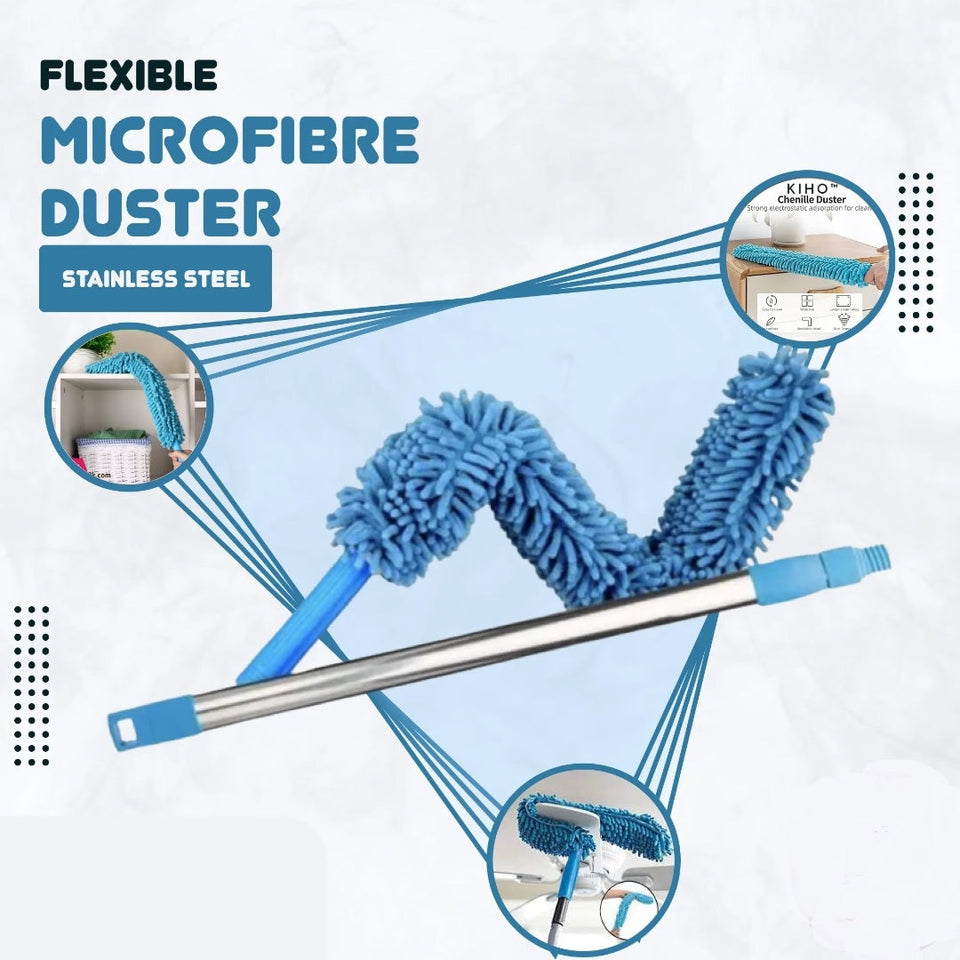 Microfiber Flexible Fan Duster