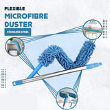 Microfiber Flexible Fan Duster