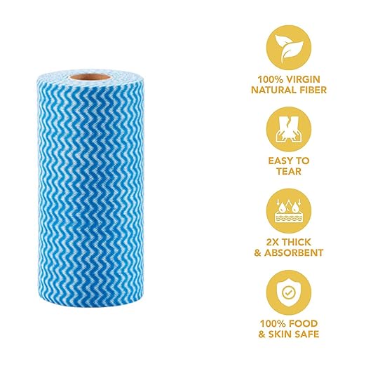 Reusable kitchen Tissue Roll (50 sheets)