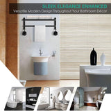 Double Layers Folding Bath Towel Holder