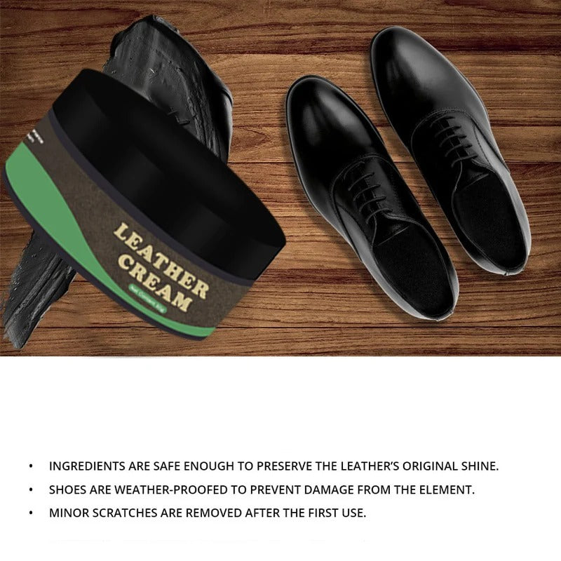 Multipurpose Leather wax with Free Sponge