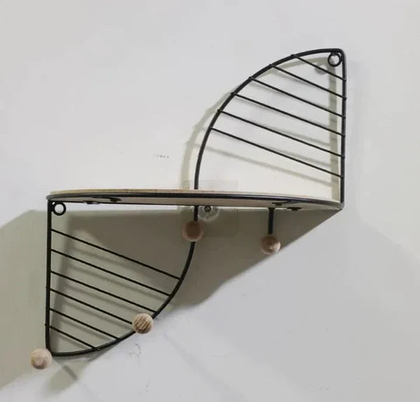 Metal Wall Mounted Storage Shelf - C