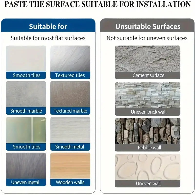 Wall-mounted Self-adhesive Cosmetic Organizer (2 Pcs)