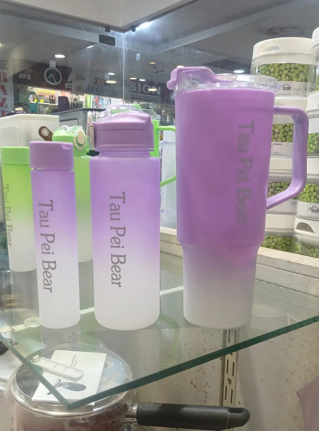 Pack of 3 Tumbler Water Bottles (Random Colour)