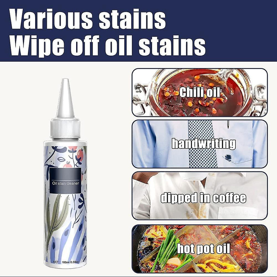 Oil stain remover