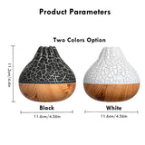 USB Small Volcano Air Humidifier With Colorful Night Lights